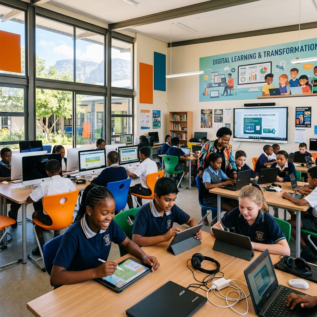 The Role of Information Technology in South African Education: A Digital Transformation