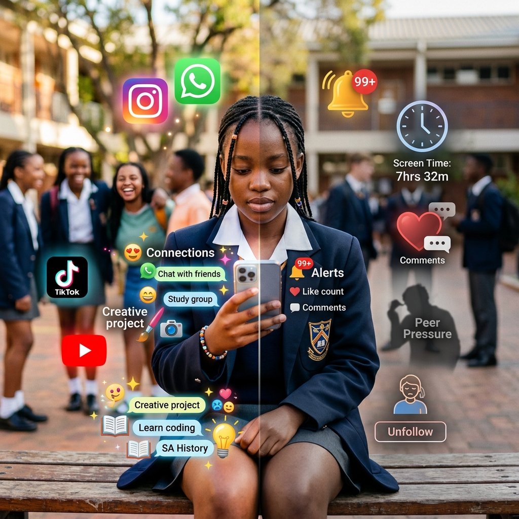 The Double-Edged Sword: Advantages and Disadvantages of Social Media for Teenagers